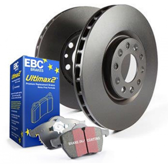 Pair OEM Ultimax Standard Replacement Brake Discs D816 EBC Rear OE 